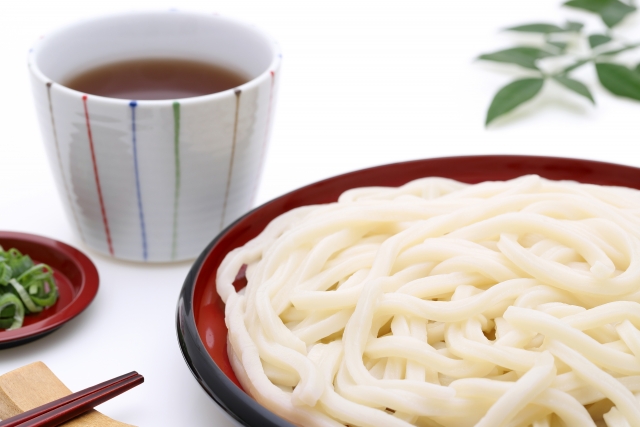 のどごしを感じやすい冷やしうどん